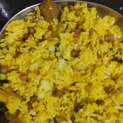 Fried Rice with chana A picture of Fried Rice with chana.