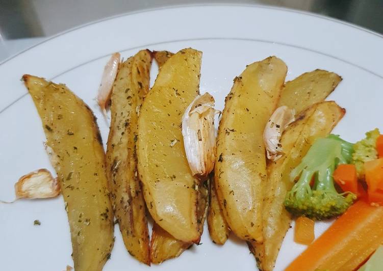 16. Baked Potato Wedges