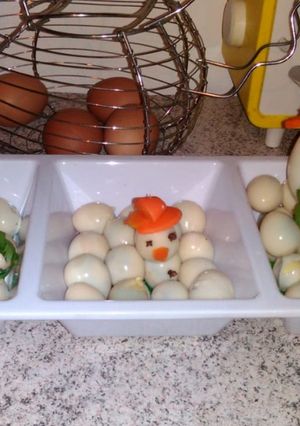 Una foto de Huevitos Navideños