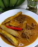 Gulai Darat Daging Dan Pisang