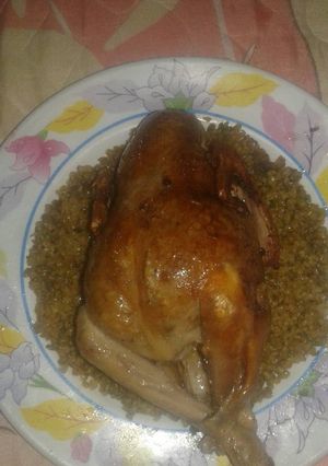 صورة لوصفة الفراخ بالفريك