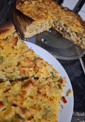 Una foto de Tarta de Pollo y Zapallitos