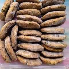A picture of Frozen Shami Kabab.