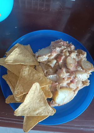 Una foto de Papas gratinadas