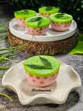 Talam Susu Mutiara Lapis Pandan