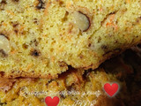 PostreQueque de zanahoria y frutos secos