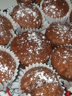 Una foto de Magdalenas de chocolate Thermomix