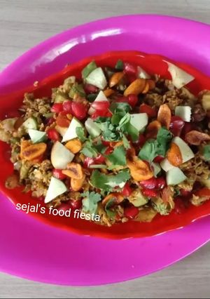 A picture of Oats bhel.