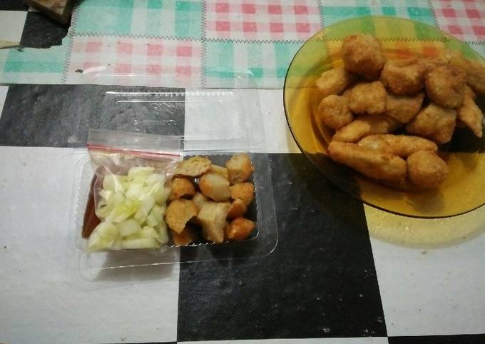 Pempek dos udang rebon