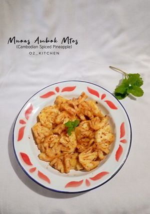 Foto resep Cambodian Spiced Pineapple | Rujak Nanas Ala Kamboja