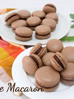 Foto resep Resep Macaron Coklat TIPS dan TRICK