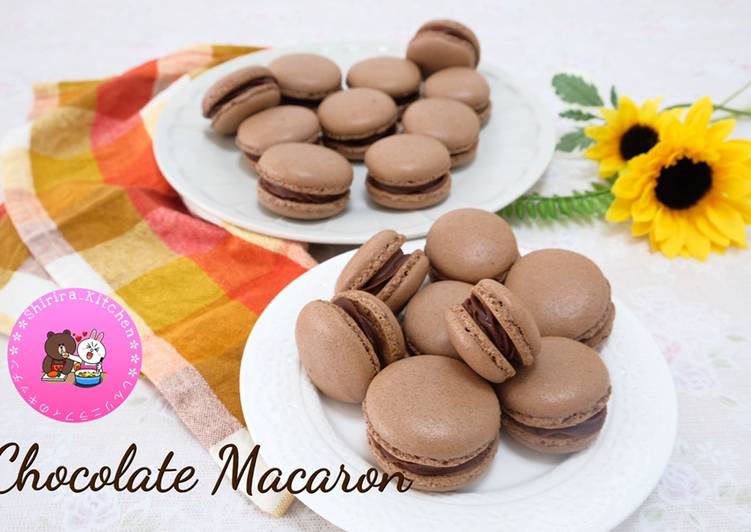 Resep Macaron Coklat TIPS dan TRICK