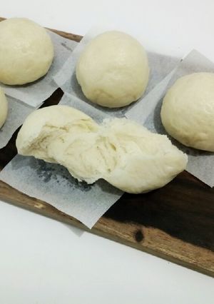 Foto resep Bakpao tanpa isi / basic steamed buns