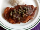 Pechugas de pollo en salsa de alcaparras light