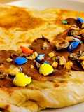Nutella & Peanut M&M's Crêpes