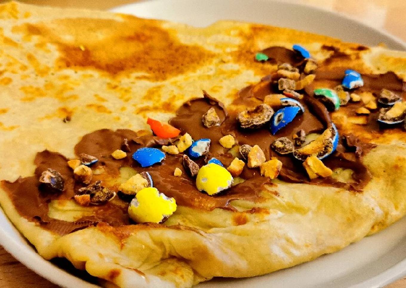 🇫🇷 🇬🇧 Crêpes nutella M&M's GOU016