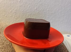 Una foto de Flan de Caquis
