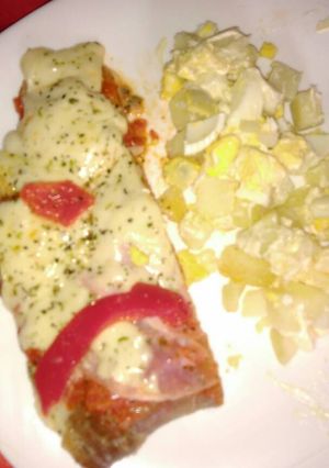 Una foto de Matambre a la pizza para mi mejor amiga tkmm amigui 😊😊😊