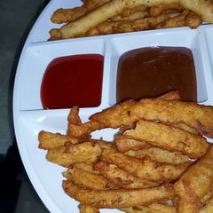 A picture of Potatoes stick.