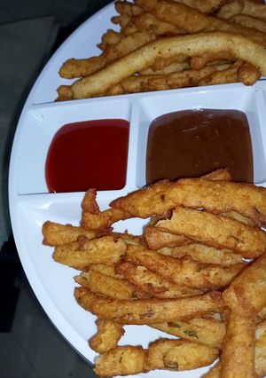 A picture of Potatoes stick.