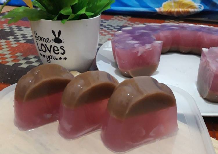 Easiest Way to Prepare Perfect Puding kelapa muda coklat