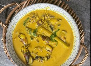Gambar Sotong Sumbat Masak Lemak Kuning