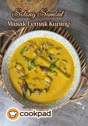 Gambar Sotong Sumbat Masak Lemak Kuning