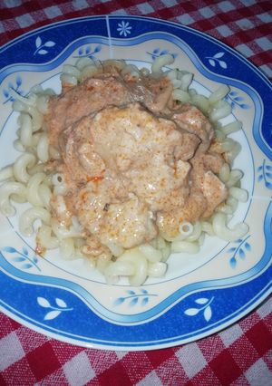 Csirkepörkölt másképp recept fotója