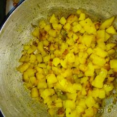 Potato stir fry A picture of Potato stir fry.