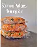 Salmon Patties Burger
