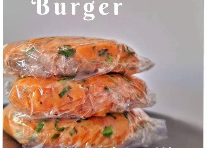 Resep Salmon Patties Burger Oleh Regeena 123🌷 Cookpad