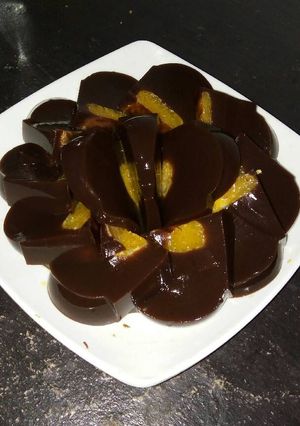 Foto resep Puding coklat jeruk