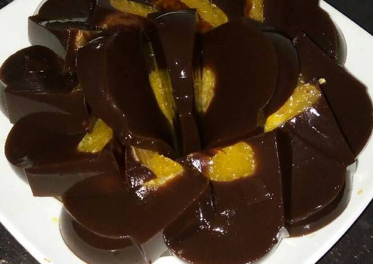 Resep Puding coklat jeruk, Menggugah Selera