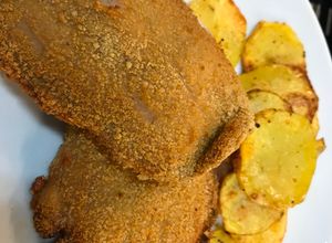 Foto principal de Libritos de lomo y queso Ametller con patatas en Airfryer Cosori