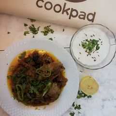 A picture of Chaanp qeema masala.