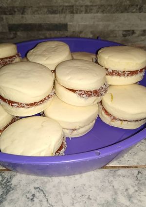 Una foto de Alfajores de maicena
