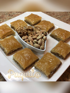 Una foto de Baklawa (Dulce Árabe)