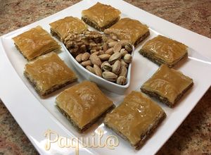 Una foto de Baklawa (Dulce Árabe)