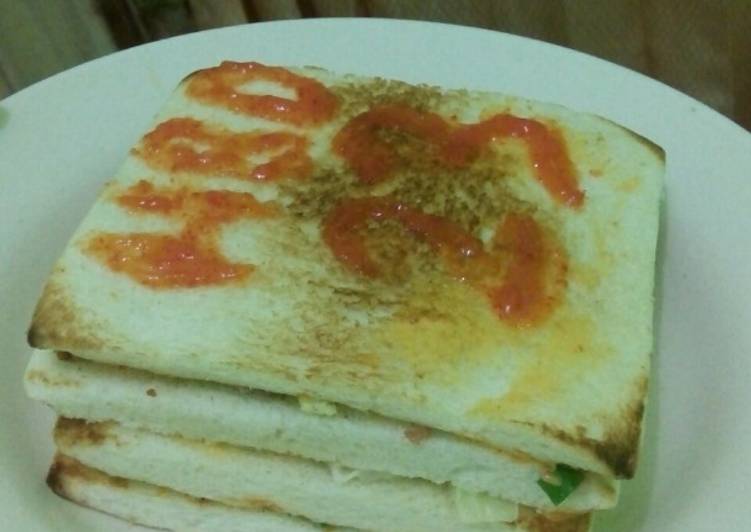 Cara buat Sandwitch Sederhana #Maree yang enak dan Mudah Dibuat
