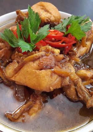 Foto resep Semur ayam kecap