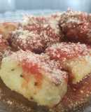 Ñoquis de camote y tapioca (sin gluten)