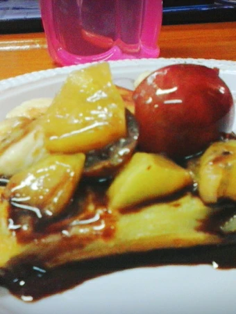 Cara Gampang Membikin Resep  Tuty fruity waffle simple yang Enak Banget, Bikin Ketagihan