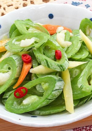 【厚生廚房】清炒蛇瓜 的食譜成品照片