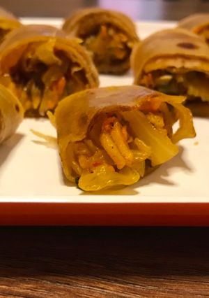 A picture of Leftover Rotties Cabbage Roll.