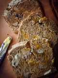Rustic Apricot & Walnut Rye Bread