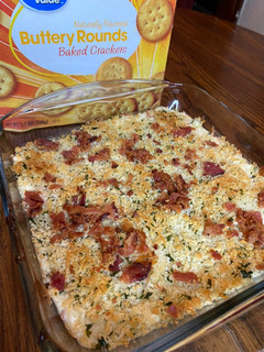 A picture of Jalapeno popper dip.