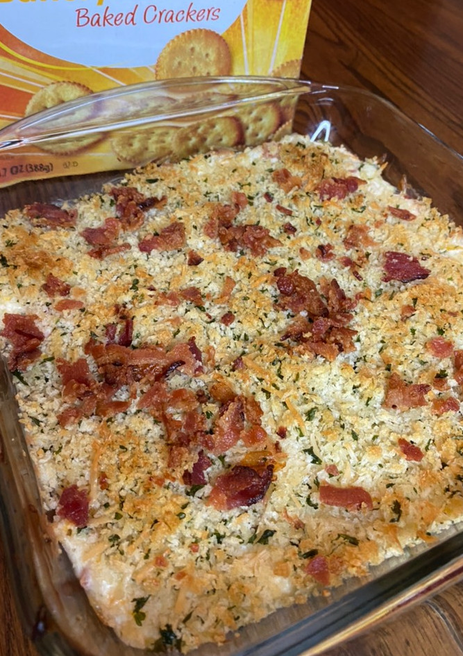 A picture of Jalapeno popper dip.
