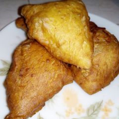 A picture of Carrot milk mandazi#my creative soft mandazi recipe contest.