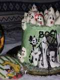 Torta de fantasmas!! B💀💀ooo👻👻👻