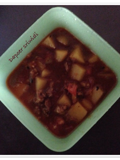 Foto resep Mpasi 12m+ (semur daging giling kentang berkuah)